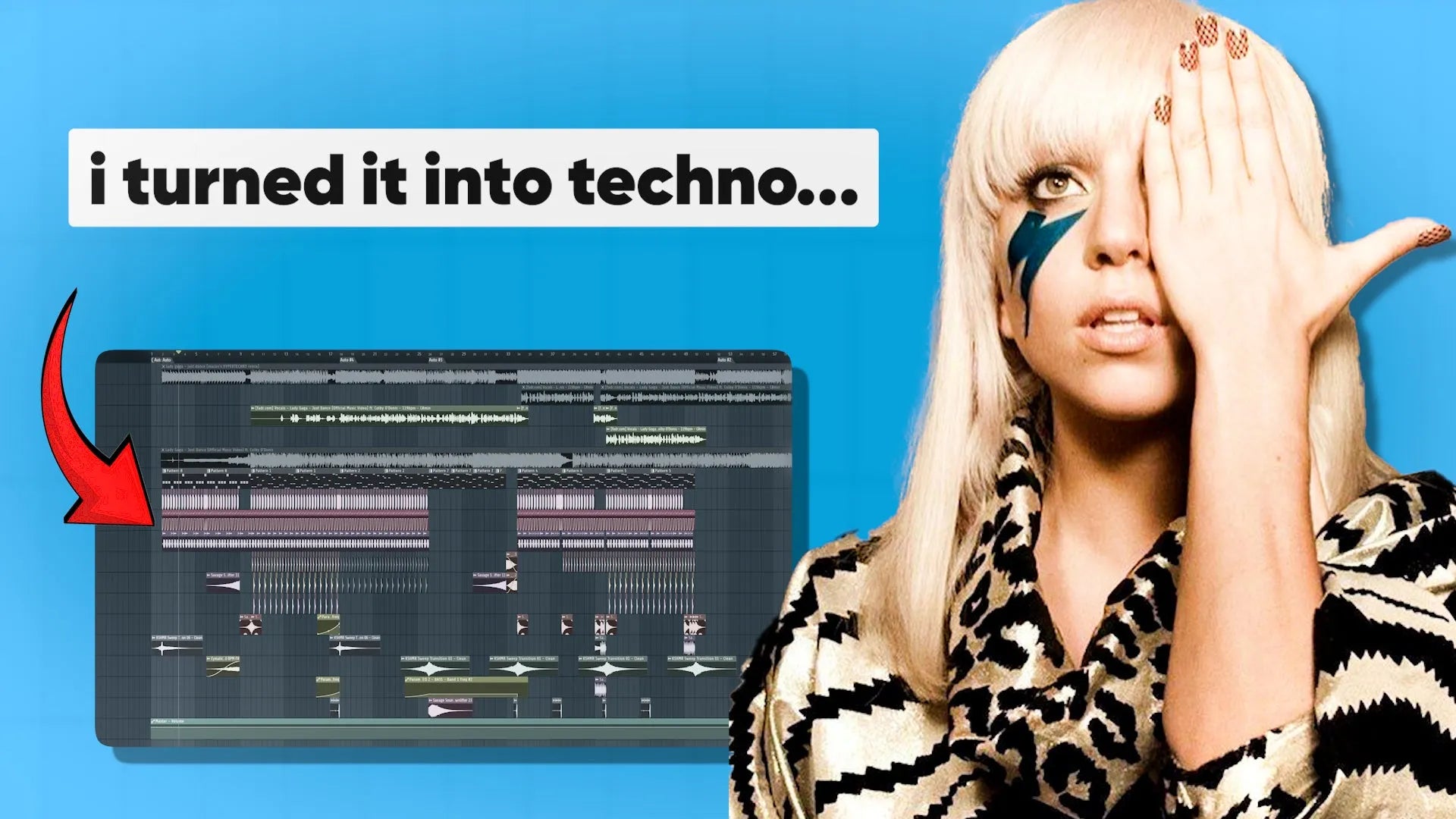 Lady Gaga - Just Dance - Hypertechno Remix FLP